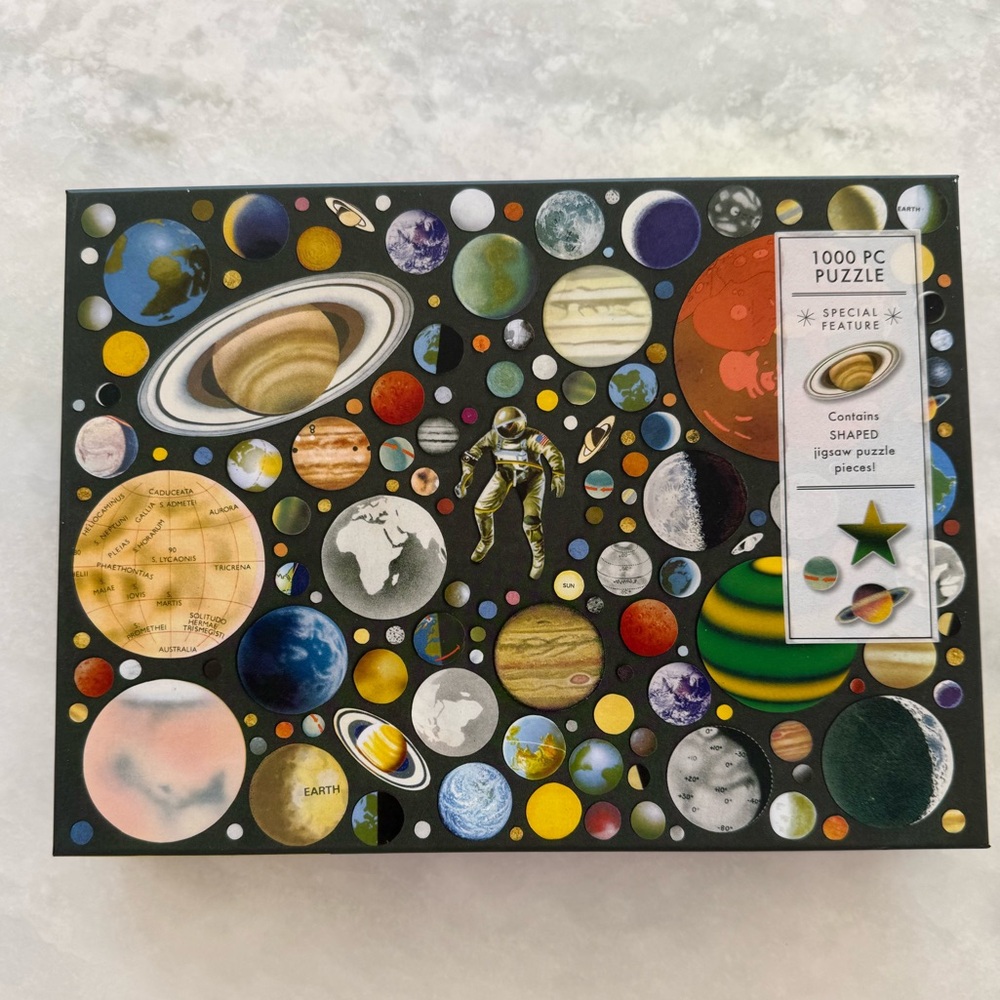 Galison Zero Gravity 1000 Piece Jigsaw Puzzle 1000-Piece Puzzle